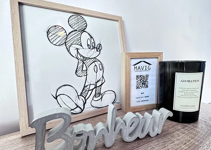 Beautiful Apartment * Parking* Disneyland 10 Min